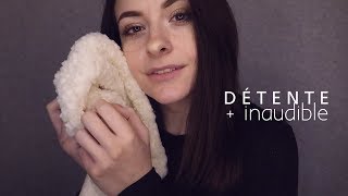 ASMR FRANCAIS ⚪️ DÉTENTE + inaudible | layered whispers, face touching