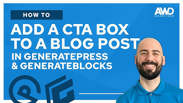 How to Add a Call to Action Box to Your Blog Posts using GeneratePress & GenerateBlocks