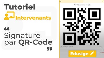 Découvrez la signature par QR-Code sur Edusign