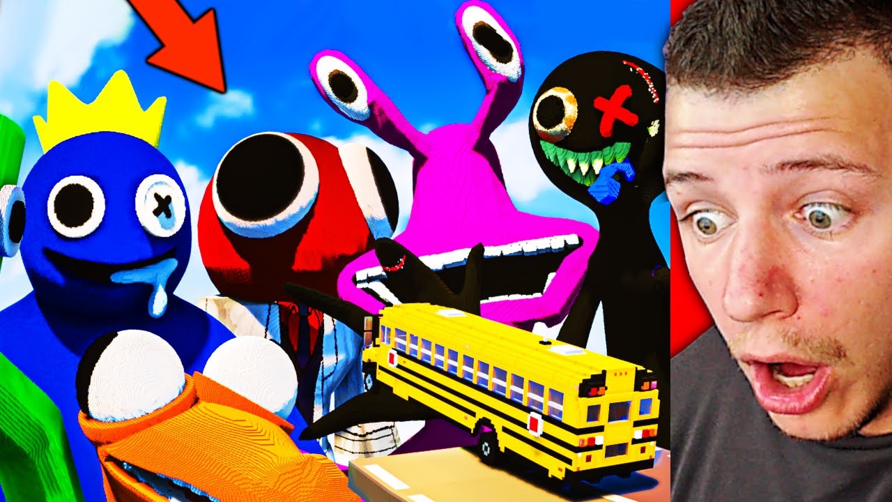 AUTOS vs. RAINBOW FRIENDS in Teardown