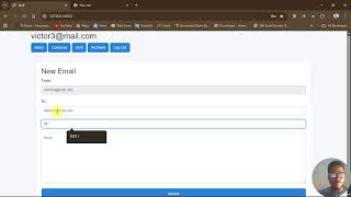 CS50W Project 3 Mail – Complete Demonstration  Paul Victor