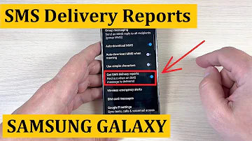 How to Enable / Disable SMS Text Messages Delivery Reports On Samsung Galaxy A13, A23, A33, A53, A73