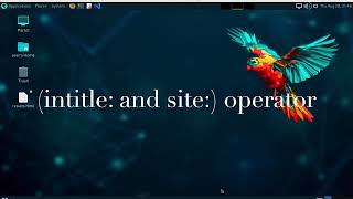 Information Gathering using Google Hacking Techniques