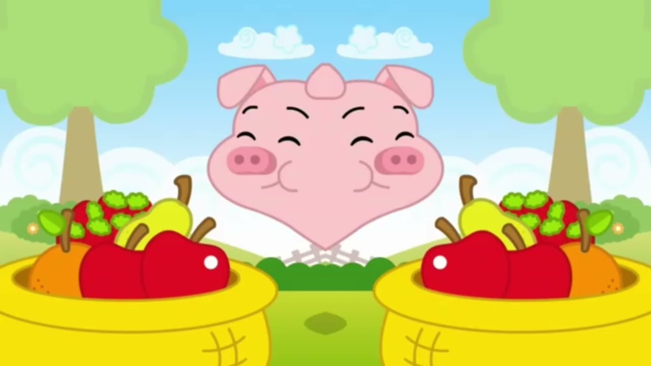 The pig 🐖🐖🐷🐷! Sounds the pig, Oink, Oink.//PlimPlim effects 🤗🤗👋😘❤️