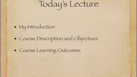 DLD Lecture No 02 Faculty Introduction, Introduction to the course and policies Dated 10 Sept 2014