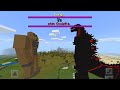 Minecraft Shin Godzilla vs king kong