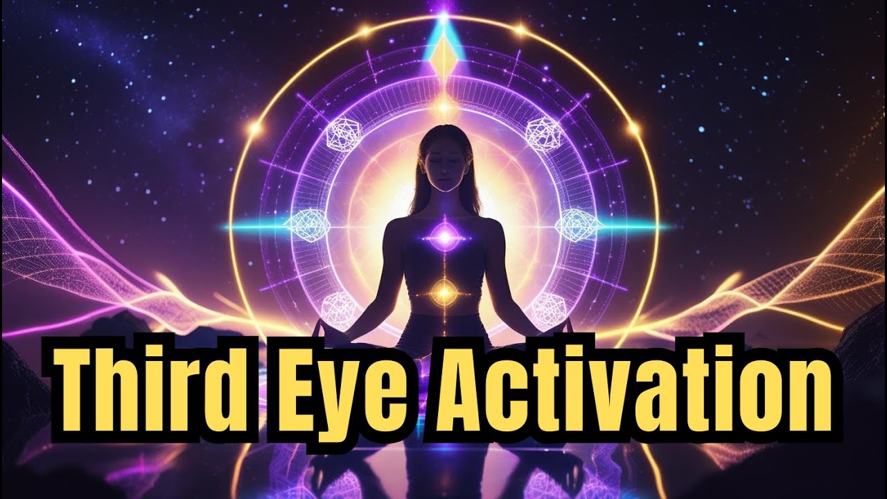 Third Eye Activation Open Your Spiritual Vision - YouTube