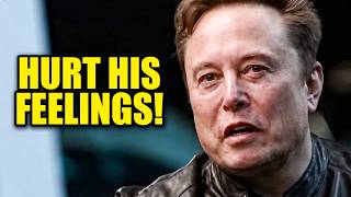 Elon Musk NEARLY CRIES as Reporter Hits a Nerve LIVE!