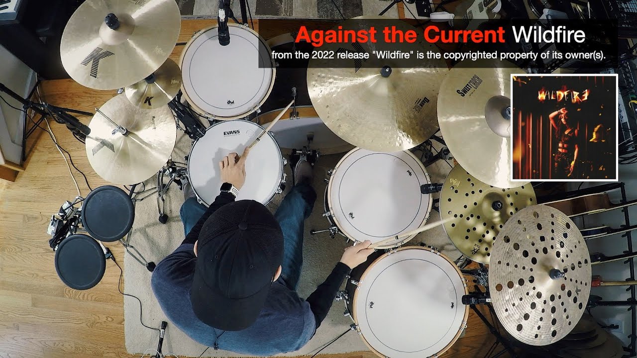 Against the Current - Wildfire [DRUM COVER]