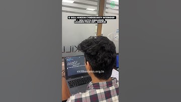 Cybersecurity Internship for JIET Students at Skill Horizon #cybersecurity #internship #placement