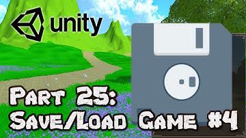 3D Survival Game Tutorial | Unity | Part 25 - Saving & Loading #4