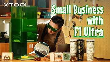 Family Crests Engraving with xTool F1 Ultra Fiber Laser | A Day of a Small Business Owner