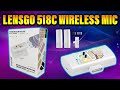 Unboxing &amp; Audio Test - Lensgo 518C Wireless Mic Compatible with Your Smartphone