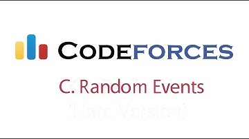 C. Random Events | Codeforces Round #689 (Div-2)