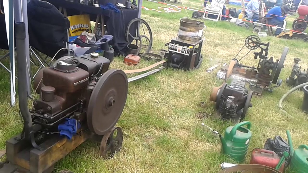 Stationaire Motoren Show Nuenen 2018 deutz mah611 bierkoeler ma 508 bieropener