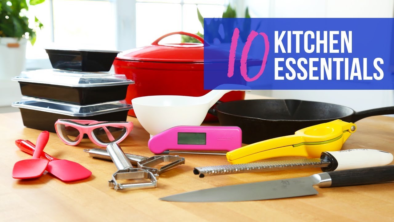 10 Kitchen Essentials | Tools I Can