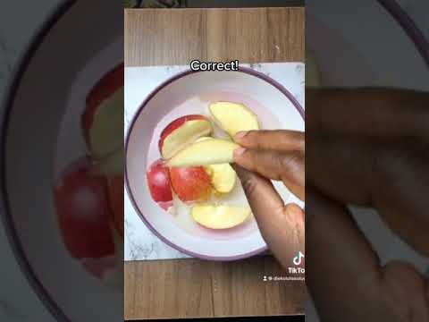 Video: Hvordan unngå at skrellede epler blir brune?