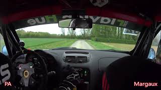 Rallye de la Lys 2024 - ES2 Huit Rues - PA et Margaux Perrin - Alfa 147 F214