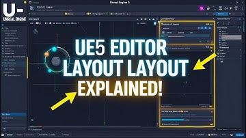 Unreal Engine 5 Editor Layout Explained – Complete Beginner Guide!