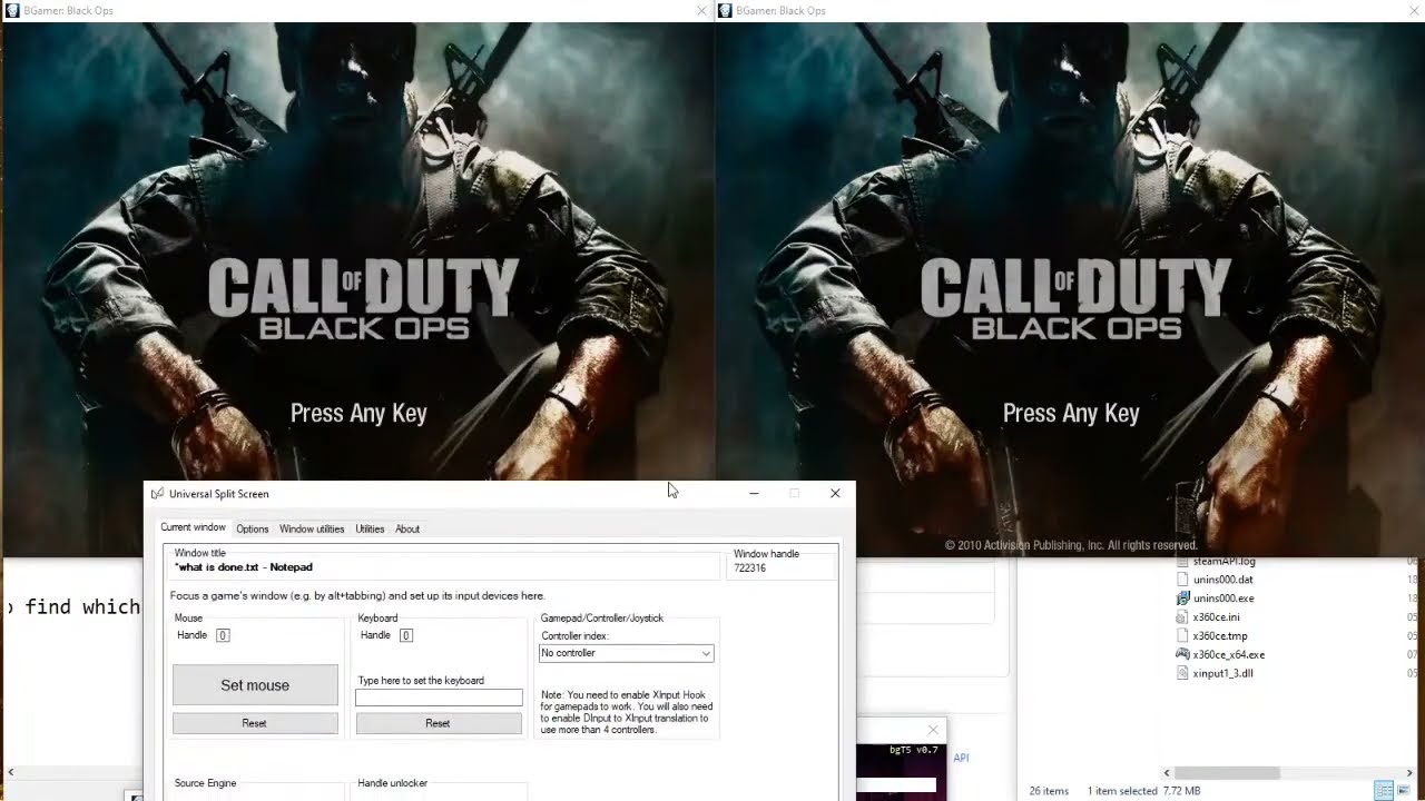 GUIDE for Call of Duty: Black Ops II split screen on PC with Nucleus Coop  (Plutonium version), up to 4 players Zombie/Multiplayer and finally with  aim assist : u/Perseveruz