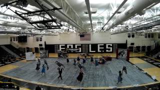3-18-2017 ERHS Color Guard @ Egg Harbor HS