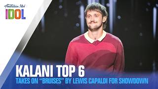 Kalanis Emotional Bruises Performance Top 6 Live Show Australian Idol