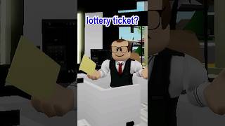 HOMELESS KID WINS THE LOTTERY FOR HER MOM ON ROBLOX 🤑 #brookhaven #roblox