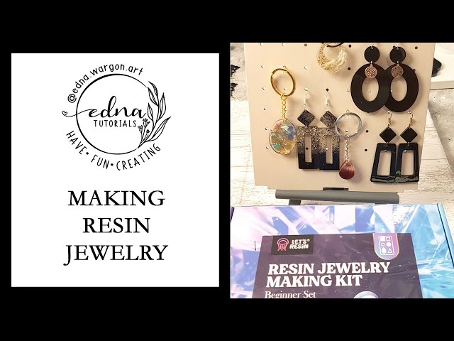 Epoxy Resin Supplies Resin Accessories for DIY Resin Craft Jewelry Making  Kit