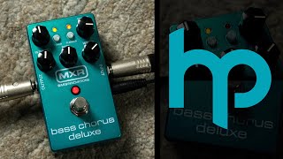 Dunlop M83 MXR Bass Chorus Deluxe effektpedál - YouTube