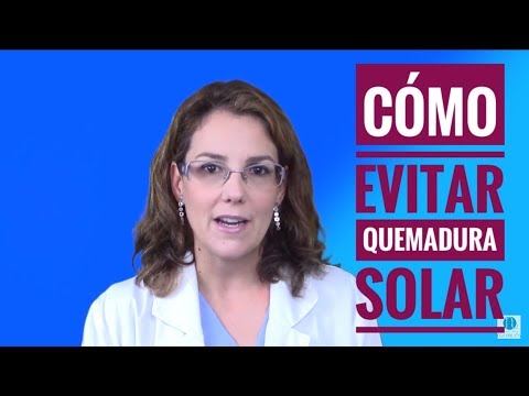 Video: Cómo Protegerse De Las Quemaduras Solares