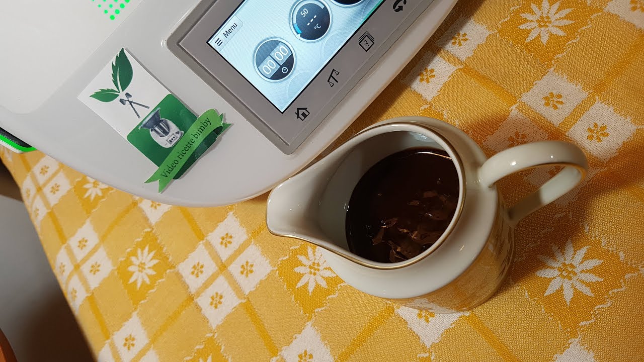 Glassa a specchio di cioccolato fondente bimby per TM5 e ...