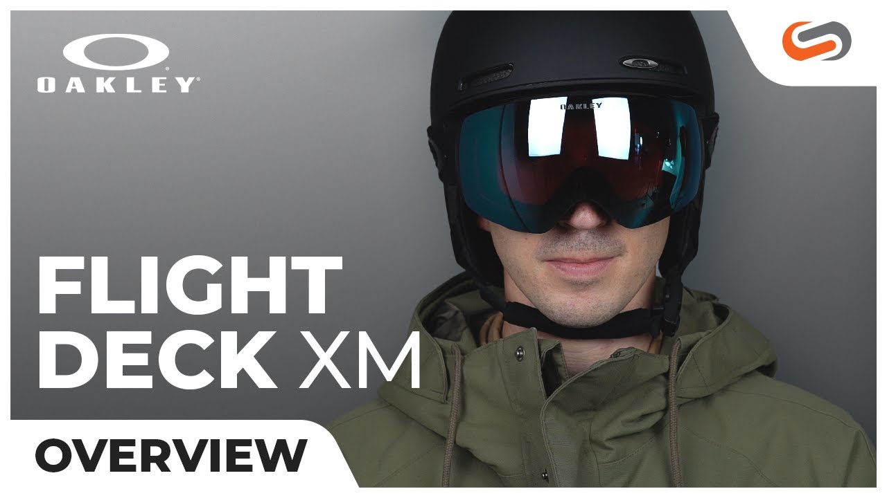 Oakley Flight Deck XM Overview | SportRx - YouTube