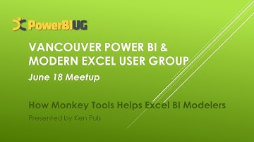 Vancouver Power BI & Modern Excel User Group Meeting - June 2020