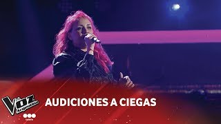 Video voorbeeld van "Lúa Castro - "Fuego y pasión" - Ricky Vallen - Audiciones a ciegas - La Voz Argentina 2018"