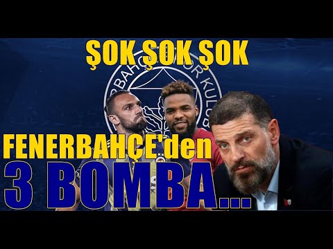 SONDAKİKA Fenerbahçe'de Belirsizlik Bitti! Üçü de HAYIRLI OLSUN...