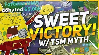 TSM Hamlinz - THIS GAME WON ME $5,000!!! Ft. MYTH! (Friday Fortnite Tournament)