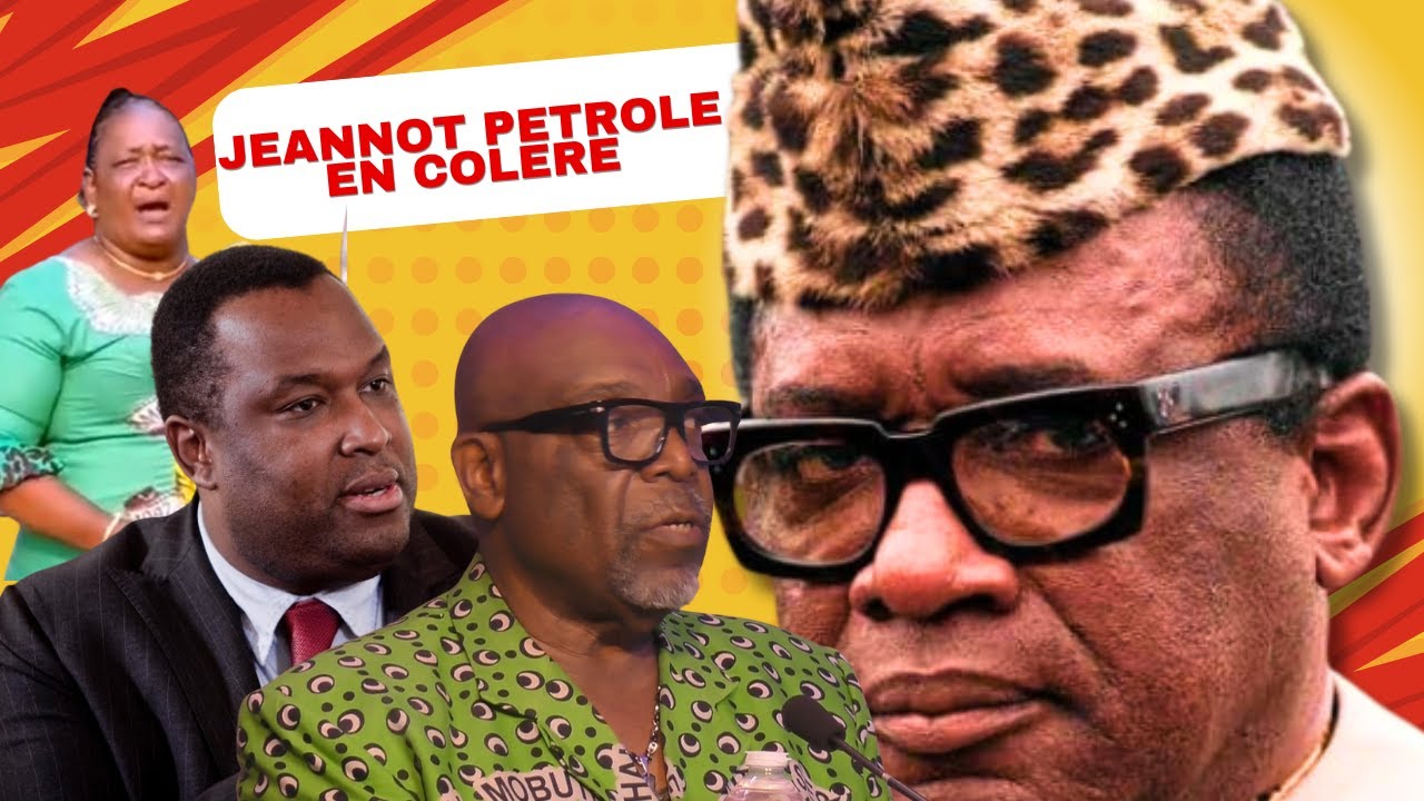 MOBUTU SESE SEKO, MESSE ANNULEE JEANNOT PETROLE EN COLERE.