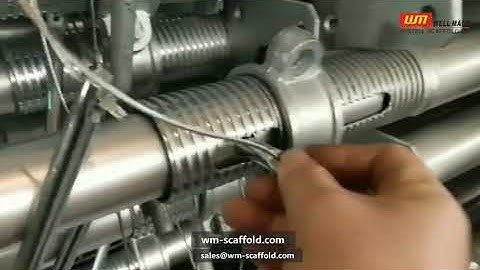 Acrow Prop Assembly Inspection and Packing @wm-scaffold.com China