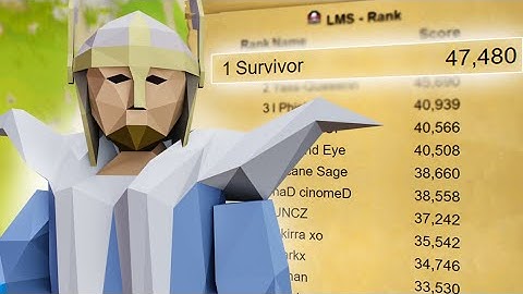 Becoming Rank 1 in LMS on my HCIM