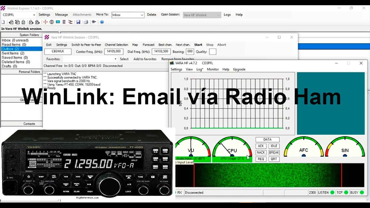#51 WinLink Express: Email vía Radio Ham