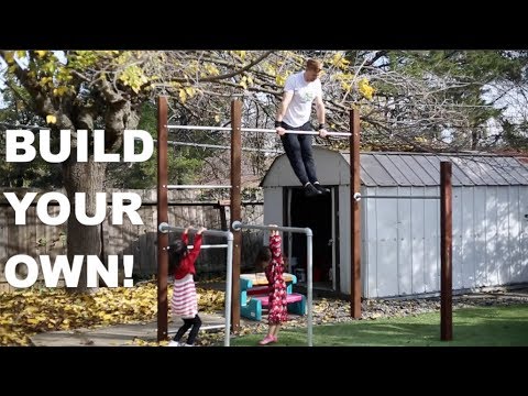 Build Your Own Calisthenics GYM! Do it yourself, do it cheap!