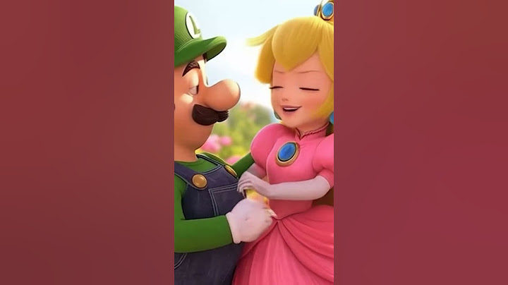 Princess Peach 🍑 Cheats on Super Mario 🔧 with Nintendo's Luigi 🪠