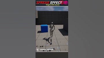 09 Niagara Spread Particles effect with sounds permutation at runtime