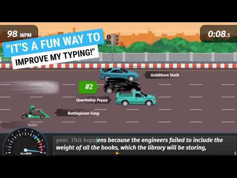 Road Rush - Typing Games