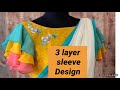 3 Layers Sleeve Cutting And Stitching // How To