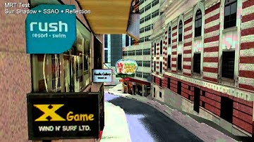 HK Virtual City DOF (Depth of Field) Test