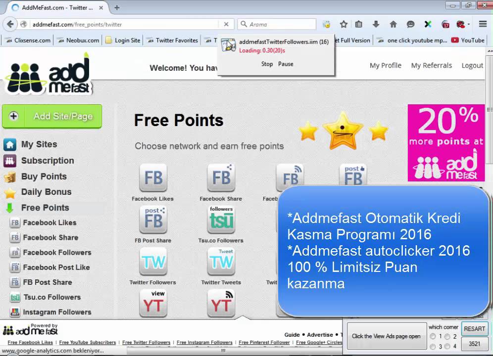 addmefast auto clicker download addmefast auto clicker download