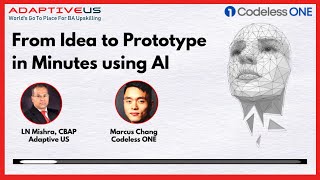 Famous From Idea to Prototype in Minutes using AI | Adaptive US Webinar Profile