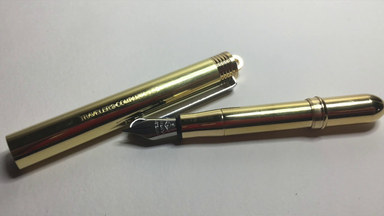 Kaweco Supra Fountain Pen - Brass - The Goulet Pen Company