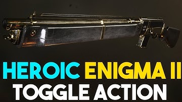 Call of Duty ww2 (gun variants) toggle action Enigma 2